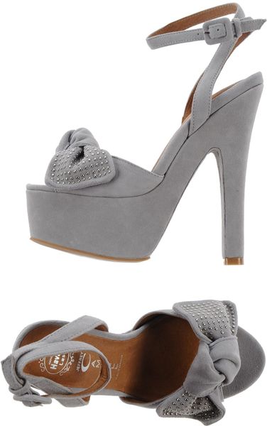 Jeffrey campbell Sandals in Gray (Light grey)