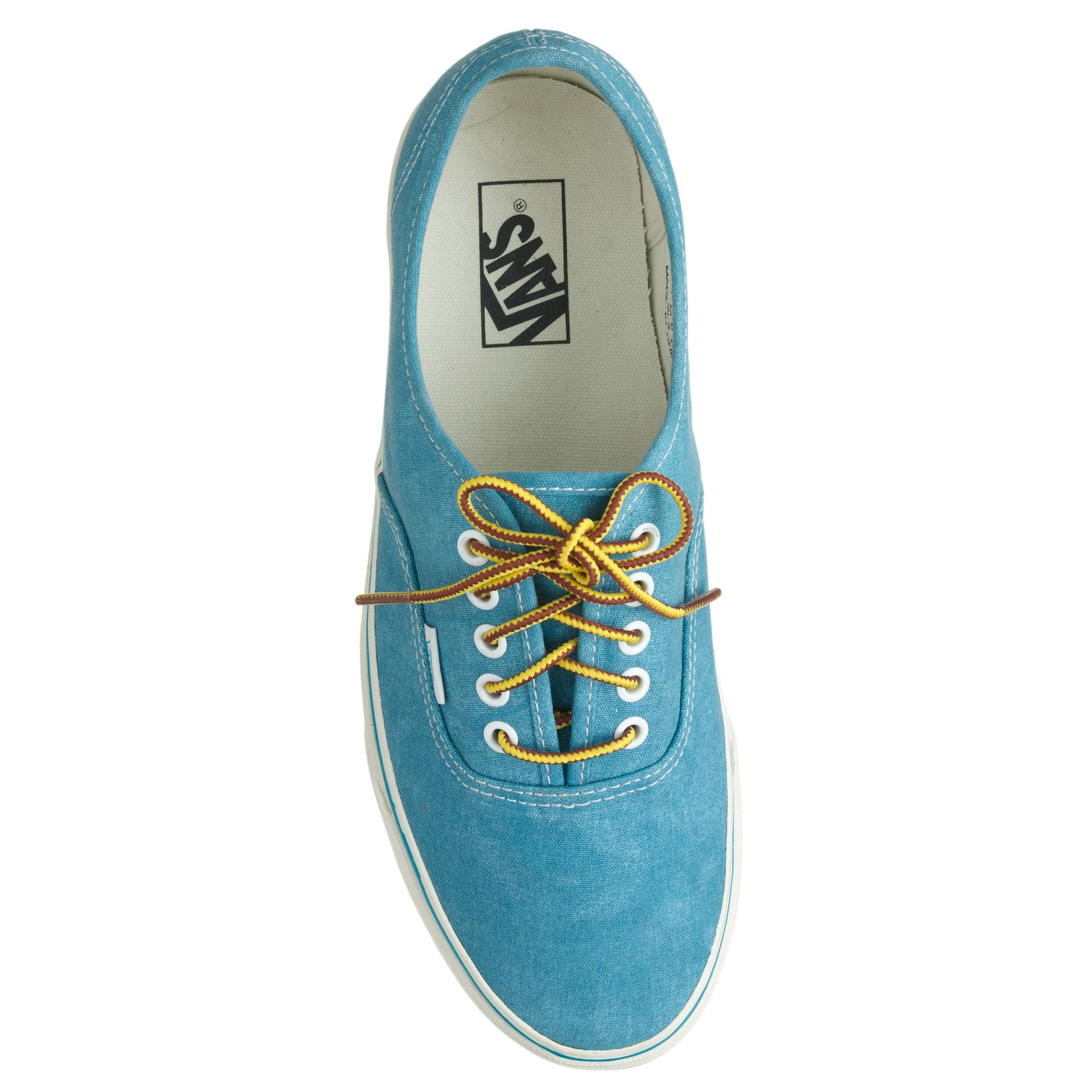 Lyst - J.Crew Washed Canvas Authentic Sneakers in Blue for Men