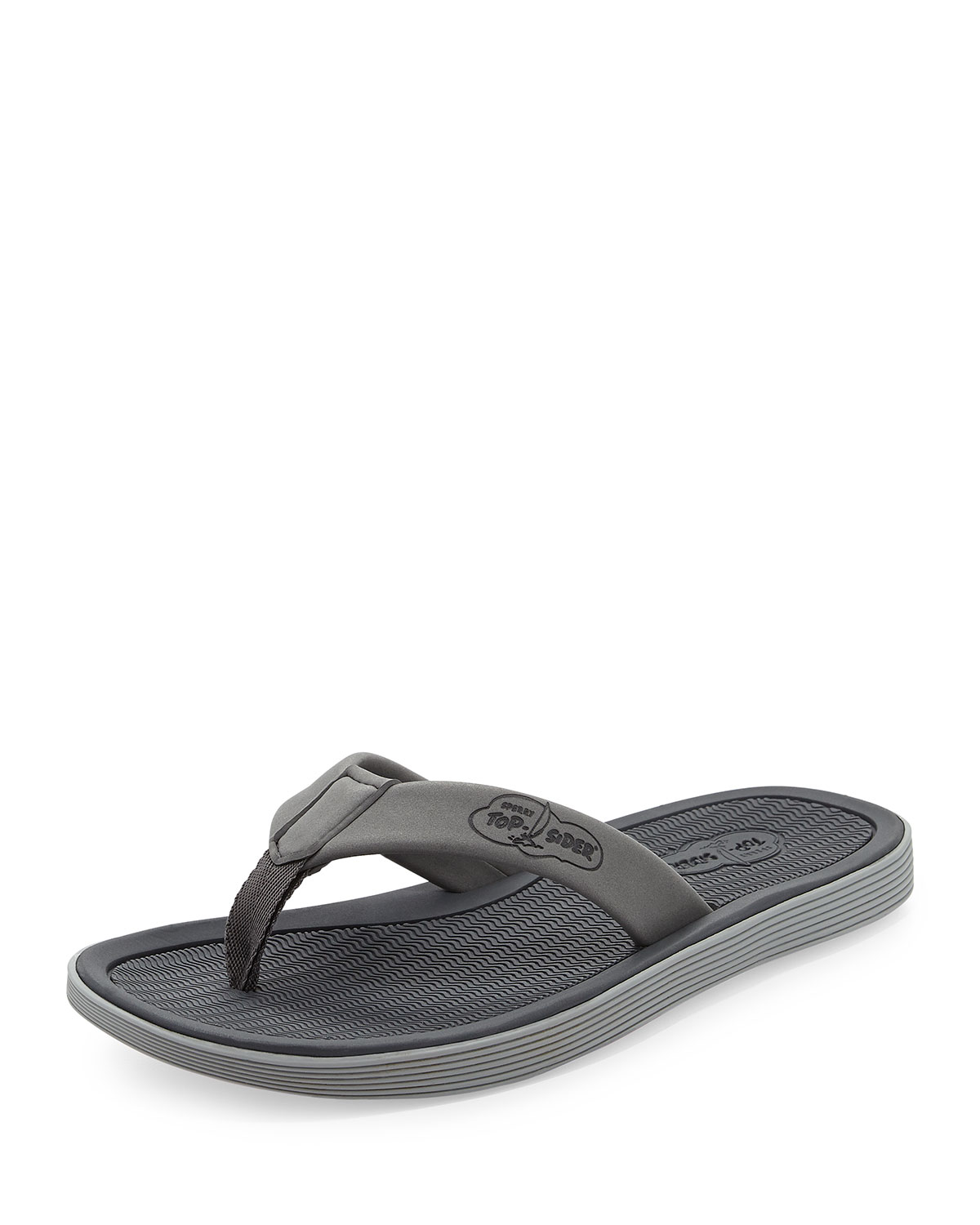 sperry top sider flip flops mens