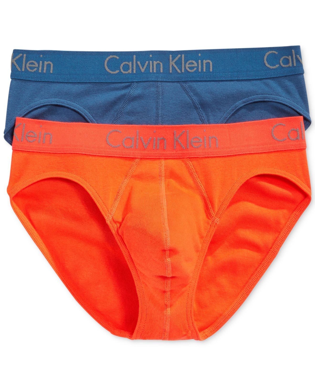 Calvin Klein Body Hip Brief 2 Pack U1803 in Orange for Men - Lyst