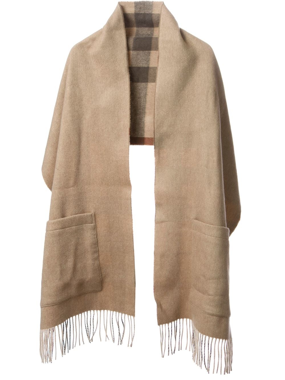 Burberry Double Sided Scarf with 