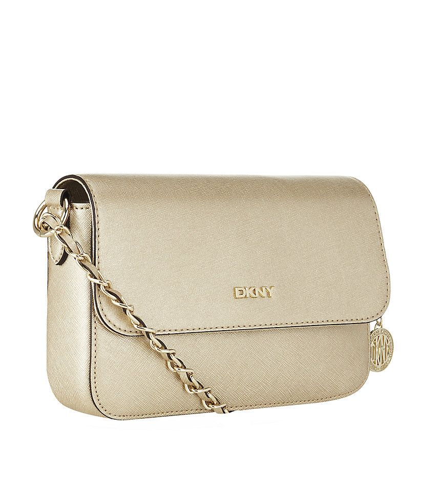 dkny gold bag