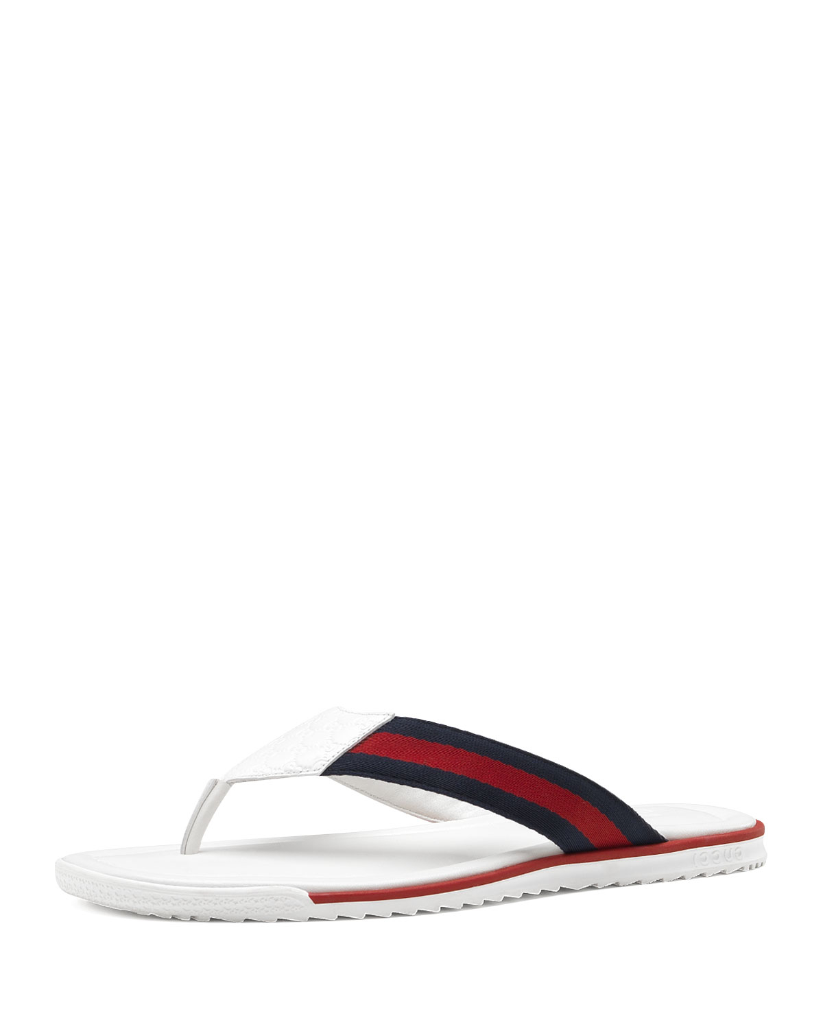 gucci slides white mens