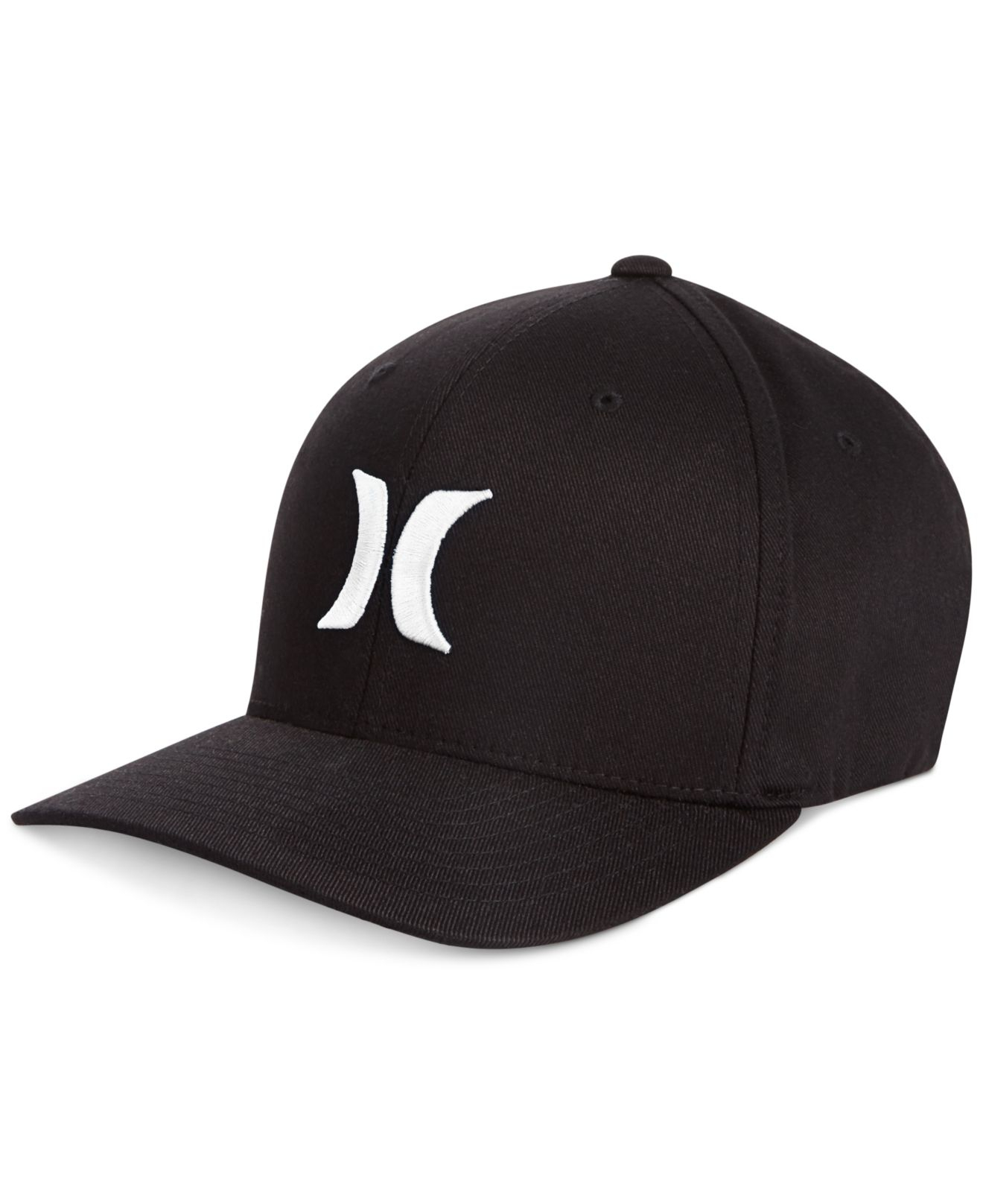 Hurley Men's One & Only Flexfit Hat in Black for Men (Black/White) Lyst