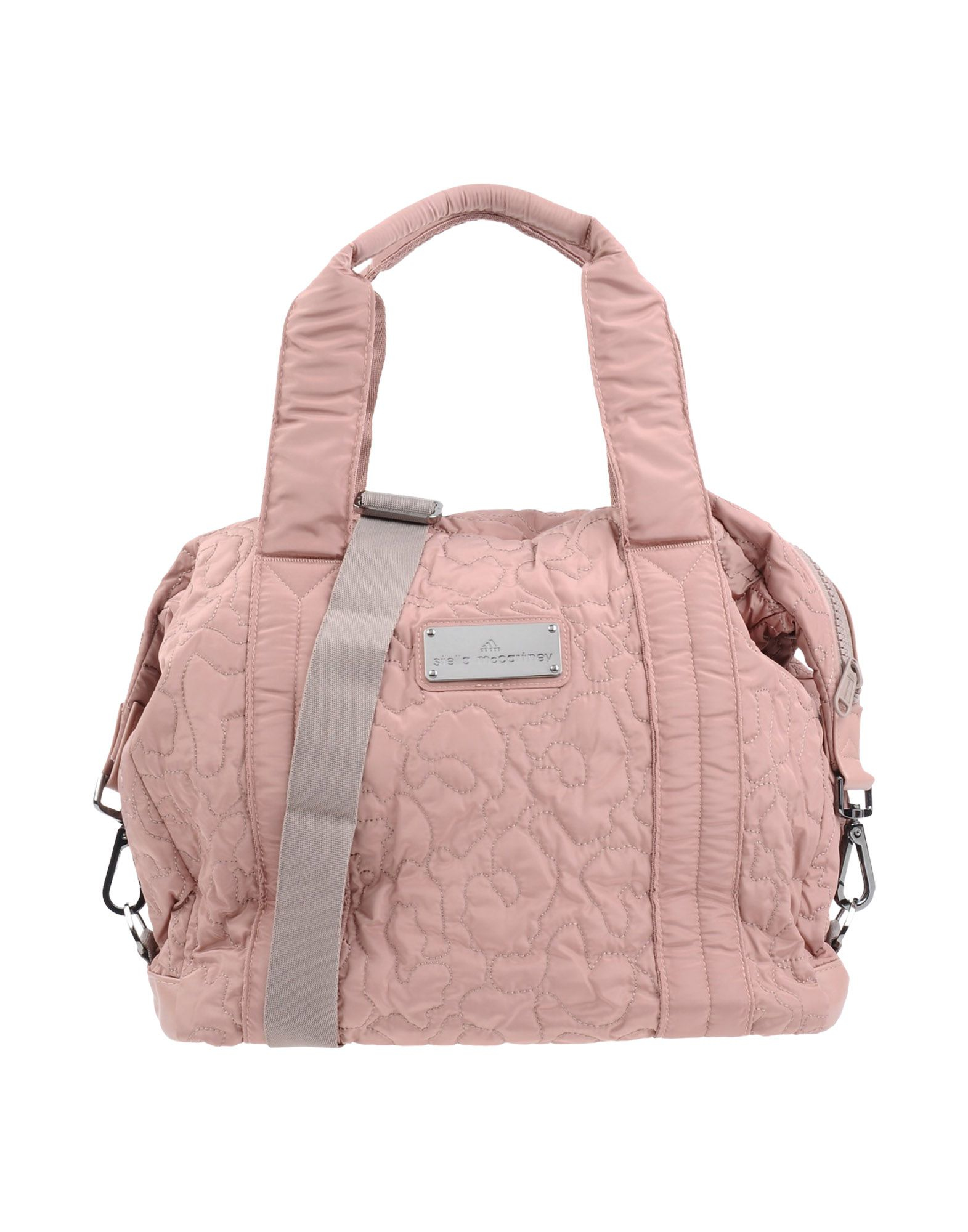 adidas By Stella McCartney Medium Quilted Gym Bag in Pastel Pink (Pink) |  Lyst Australia