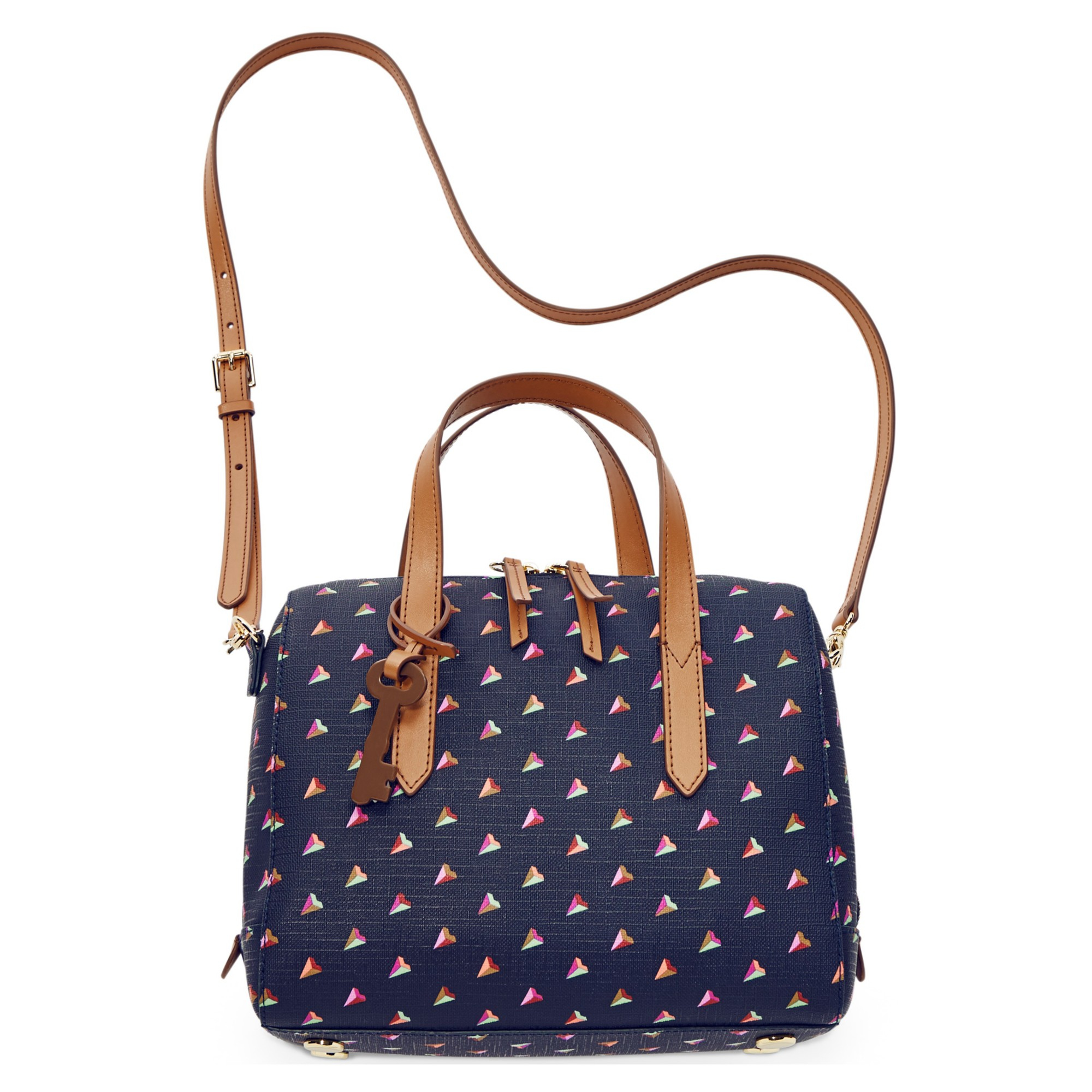 fossil sydney satchel