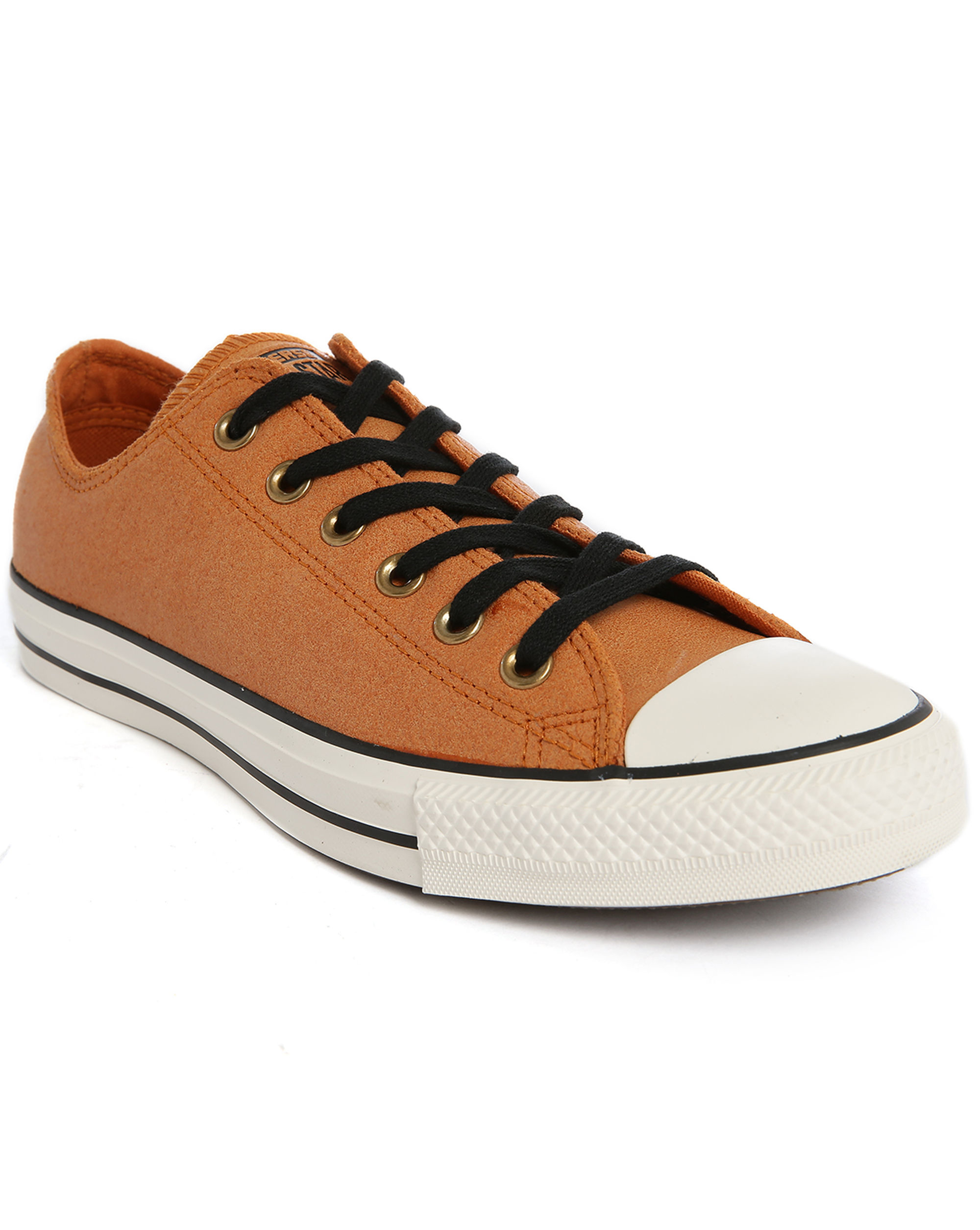 Converse Chuck Taylor Vintage Rust Leather Sneakers in Brown for Men | Lyst