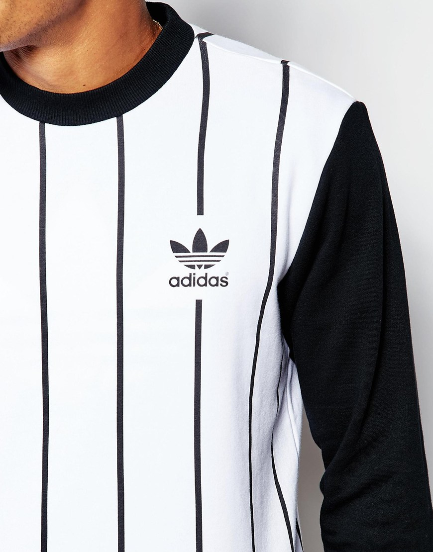 adidas Originals Beckenbauer Sweatshirt With Back Print Ab7454 in Black for  Men - Lyst