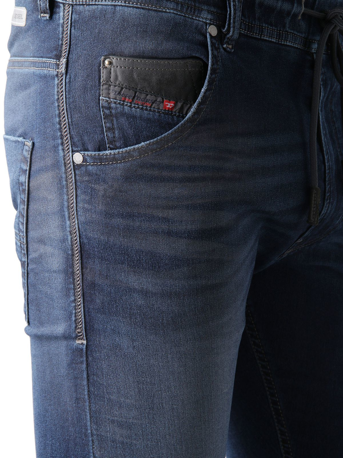 diesel | blue krooley joggjeans 0666x for men | lyst