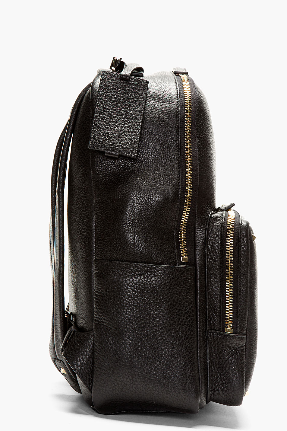 valentino leather backpack