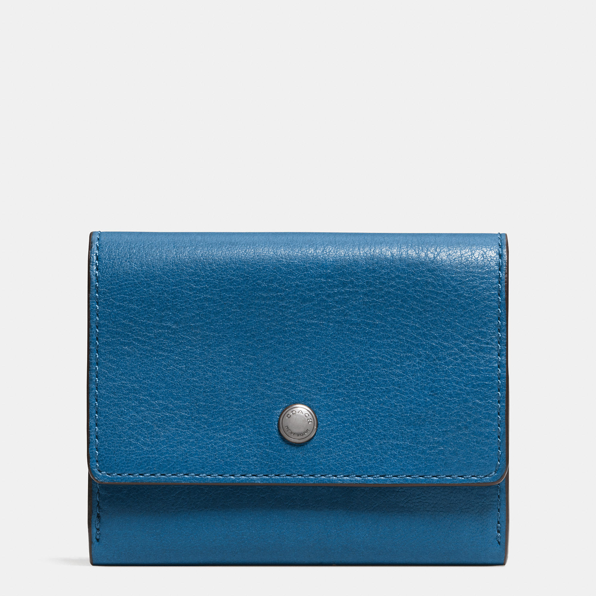 mens leather coin case