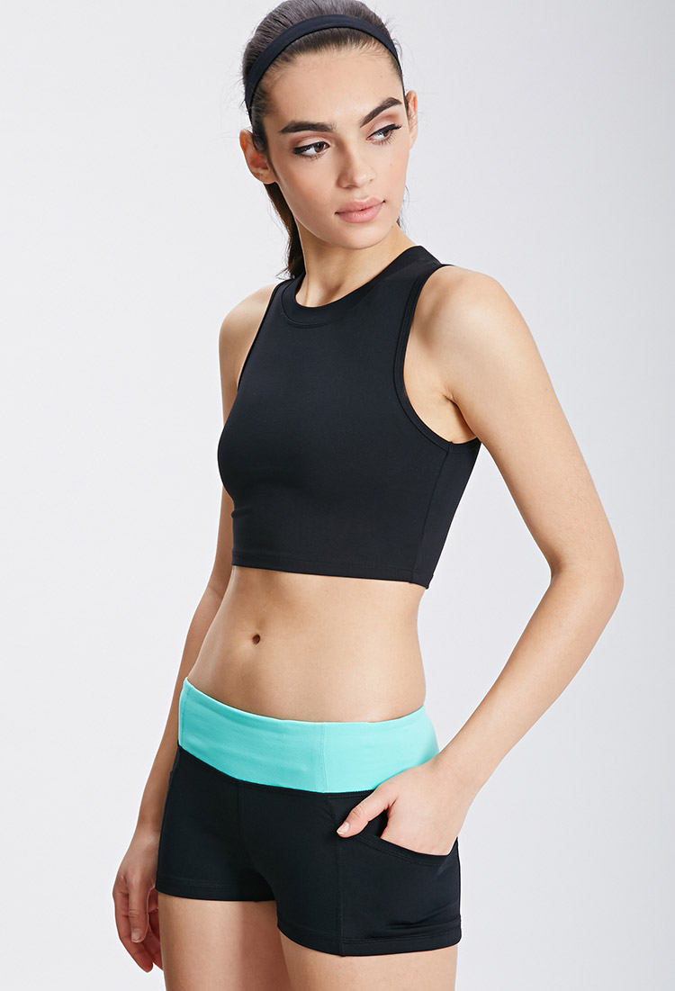 forever 21 yoga shorts