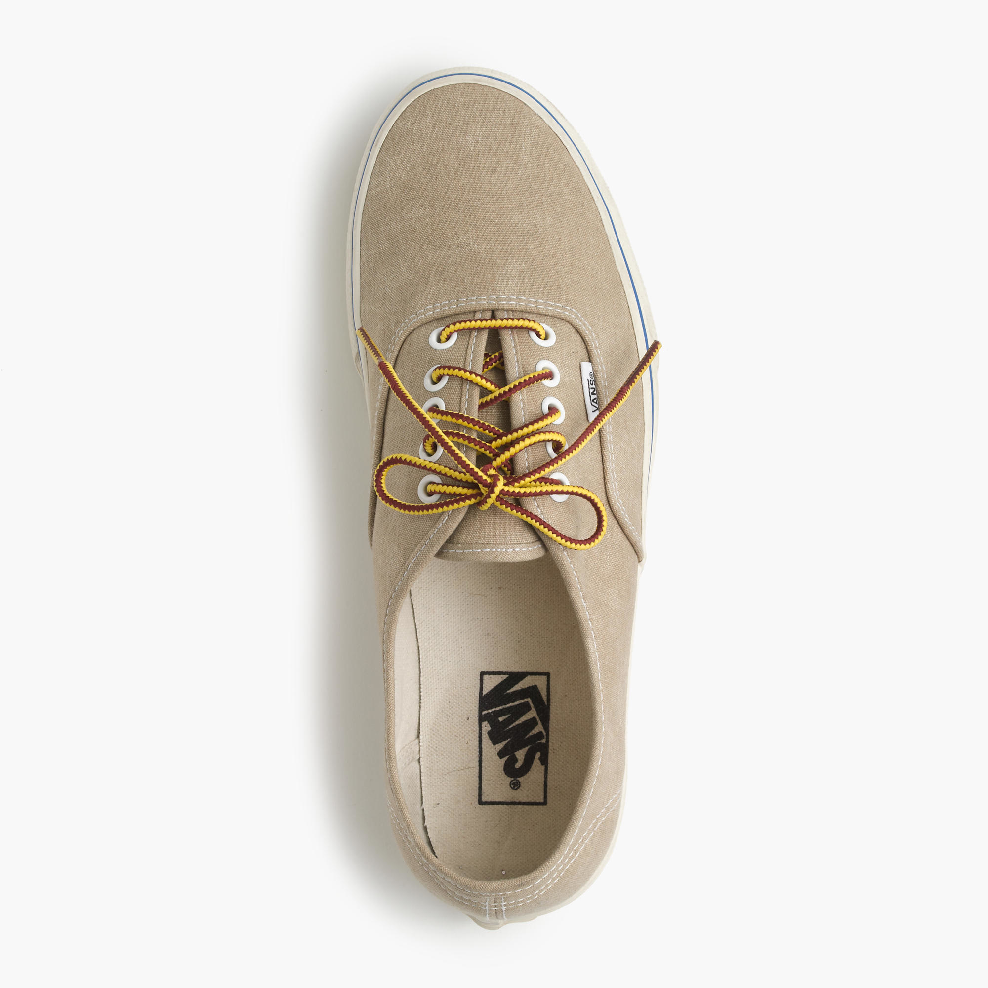 J.Crew Vans Washed Canvas Authentic 