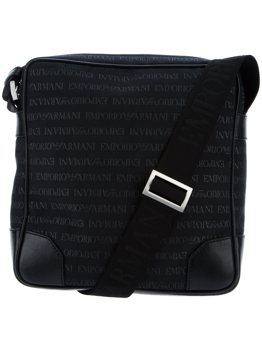 Lyst Emporio Armani Cross Body Bag in Black for Men