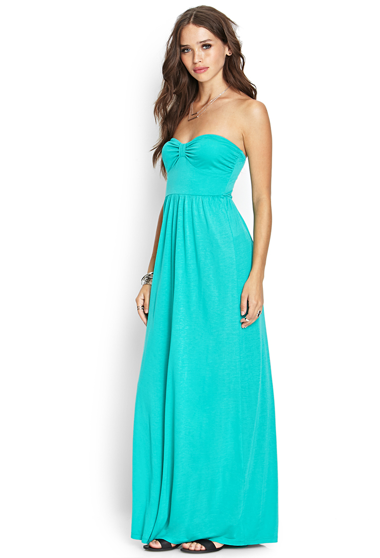 Teal Maxi Dress Forever 21 Cheap Online