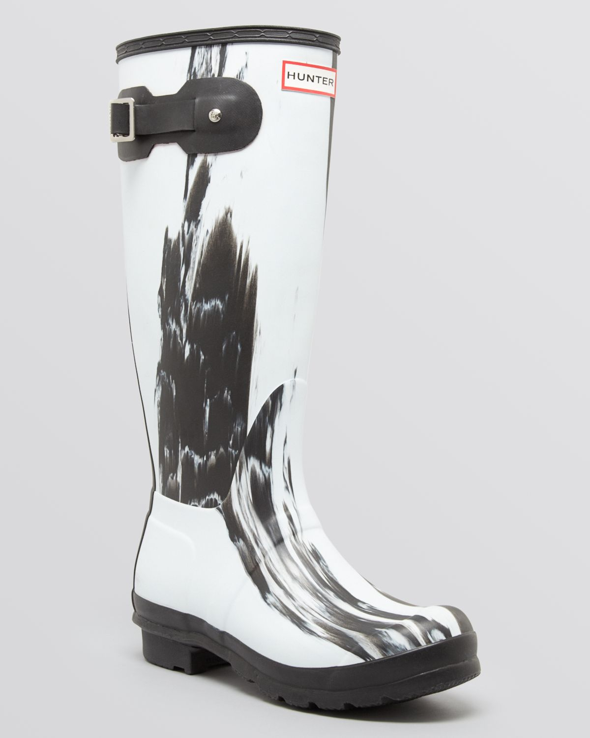white hunter rain boots