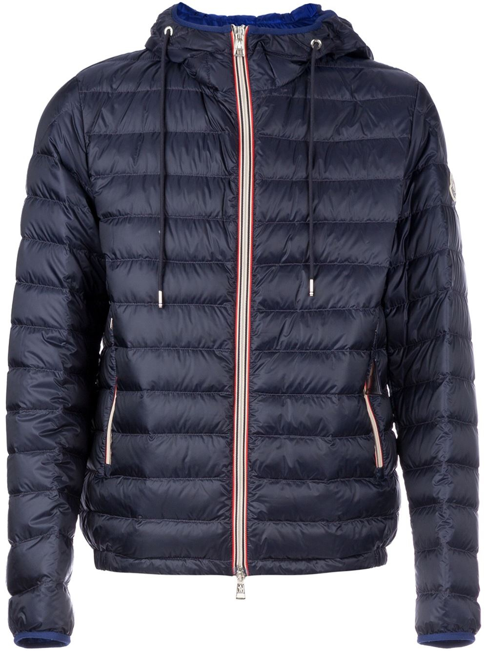 Moncler 'Athenes' Padded Jacket in Blue for Men | Lyst