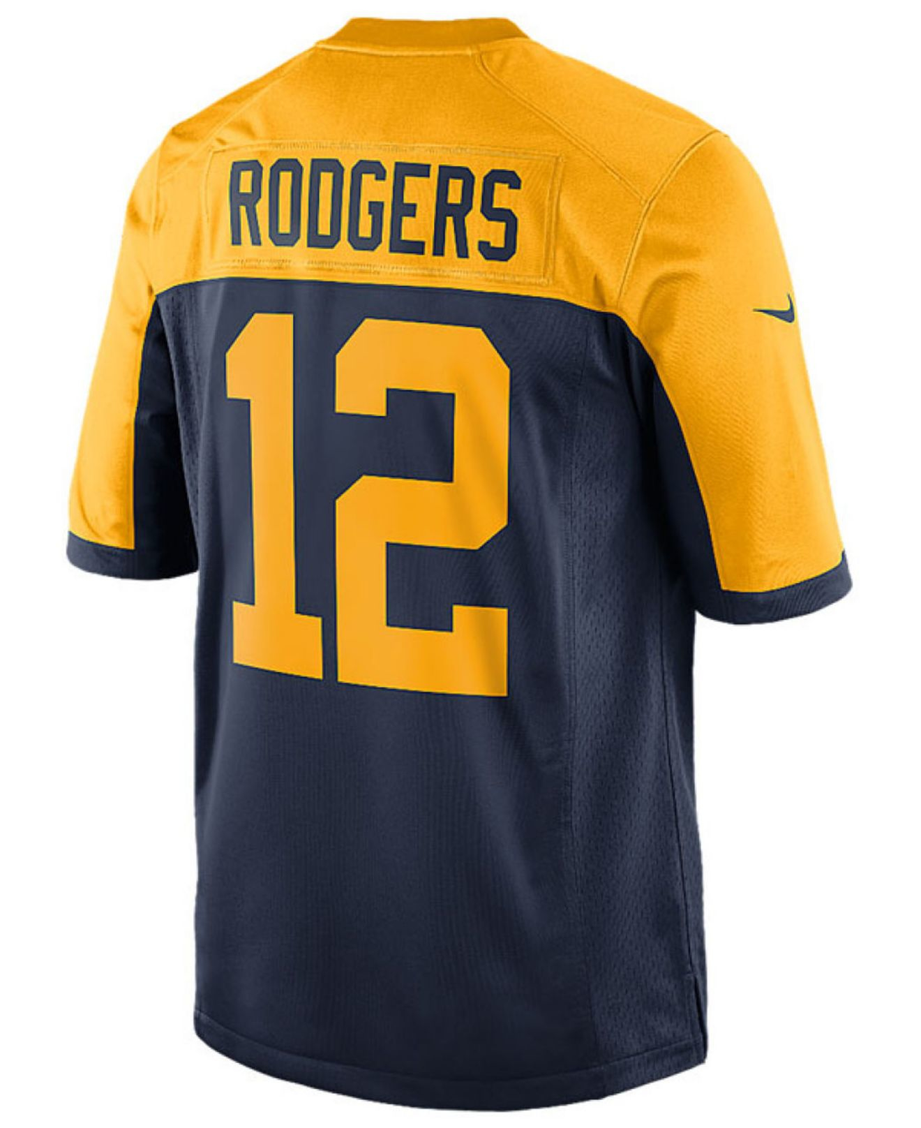 Nike Aaron Rodgers Green Bay Packers Game Jersey in Navy (Blue) for Men - Lyst