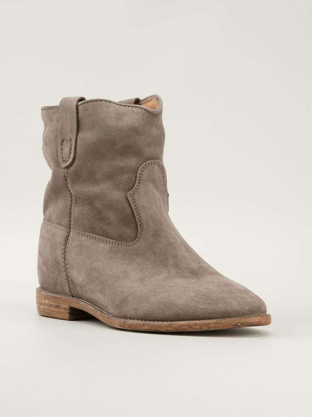 Isabel Marant 'Crisi' Boots in Grey 