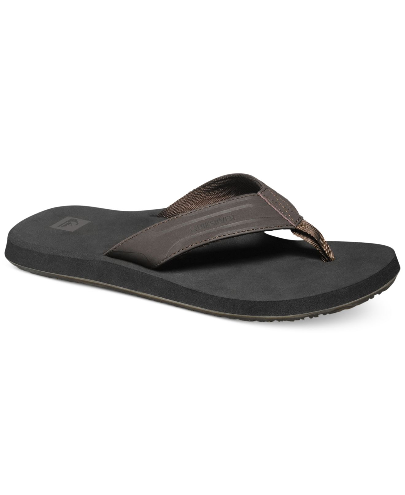  Quiksilver  Monkey Wrench Sandals  in Brown for Men Lyst