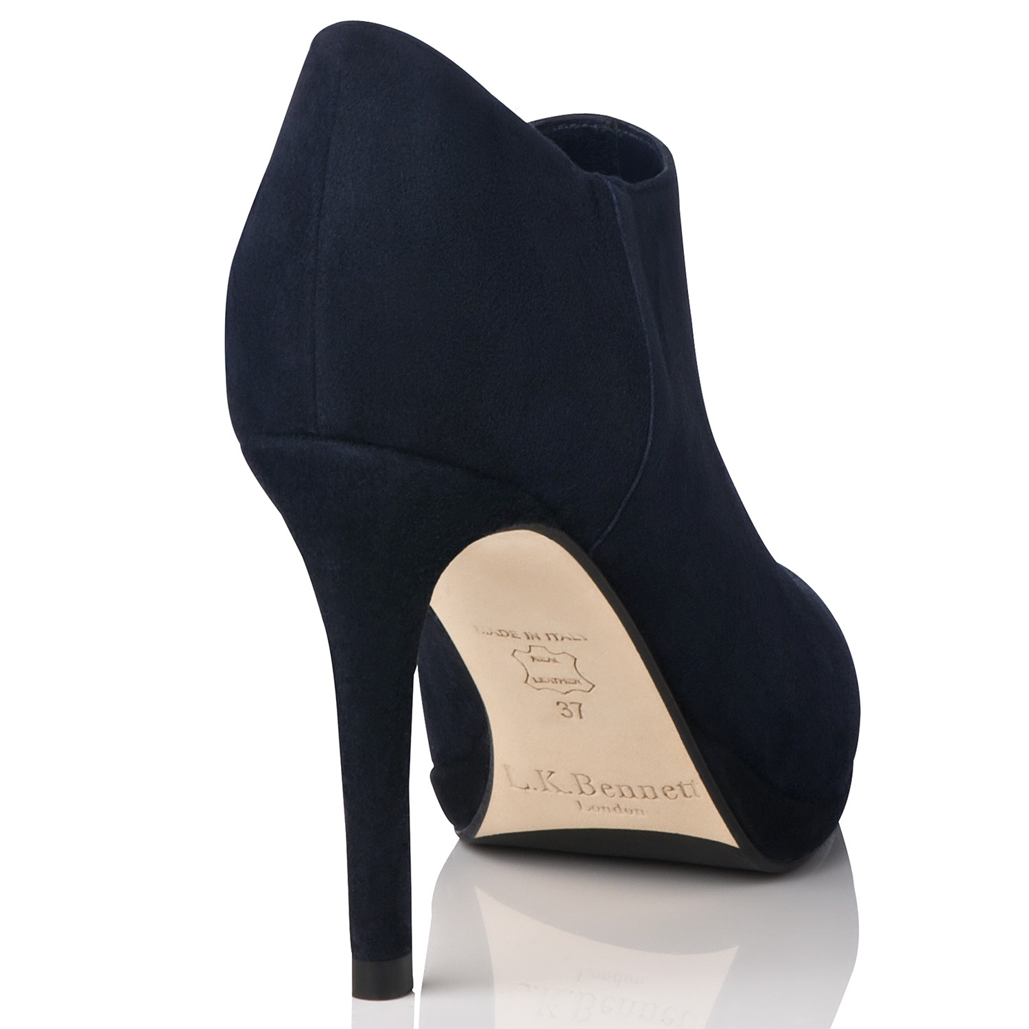 navy blue shoe boots uk