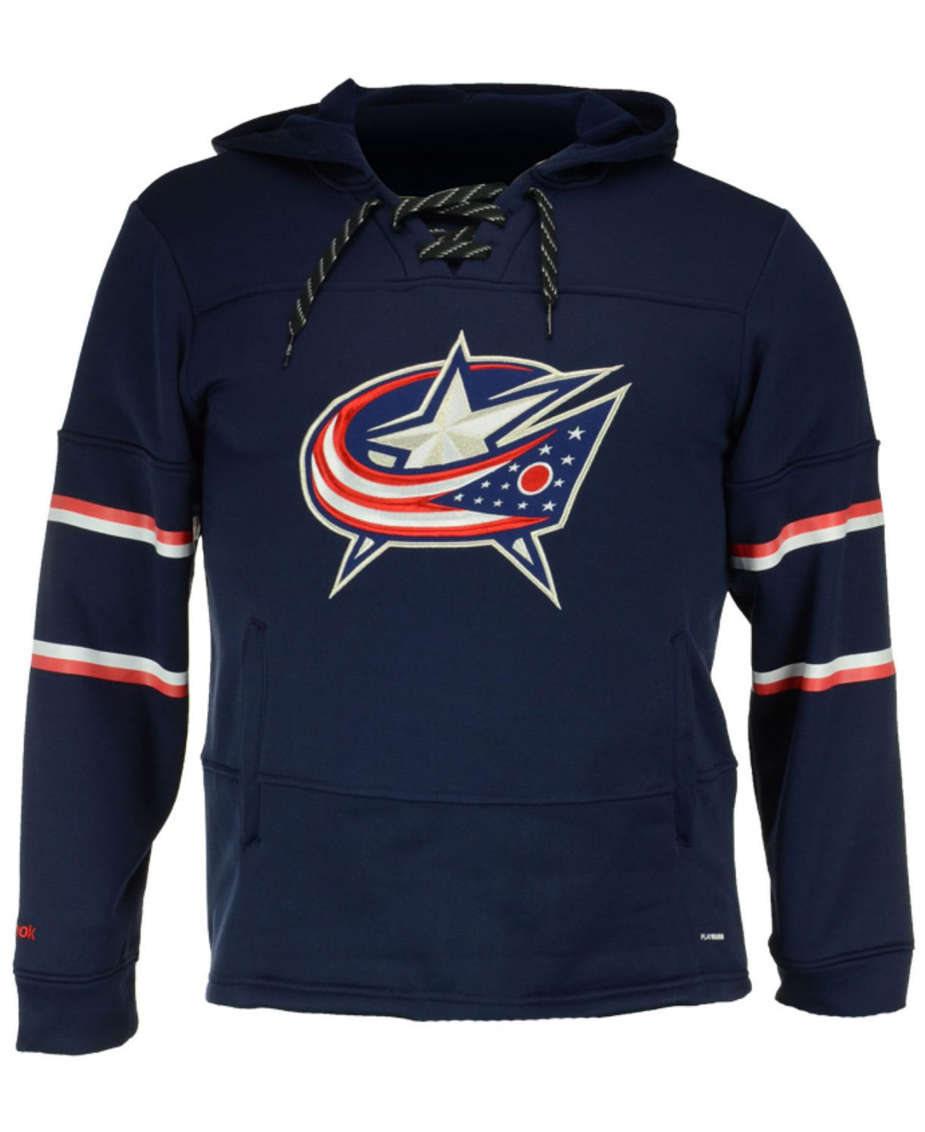 blue jackets jersey sweatshirt