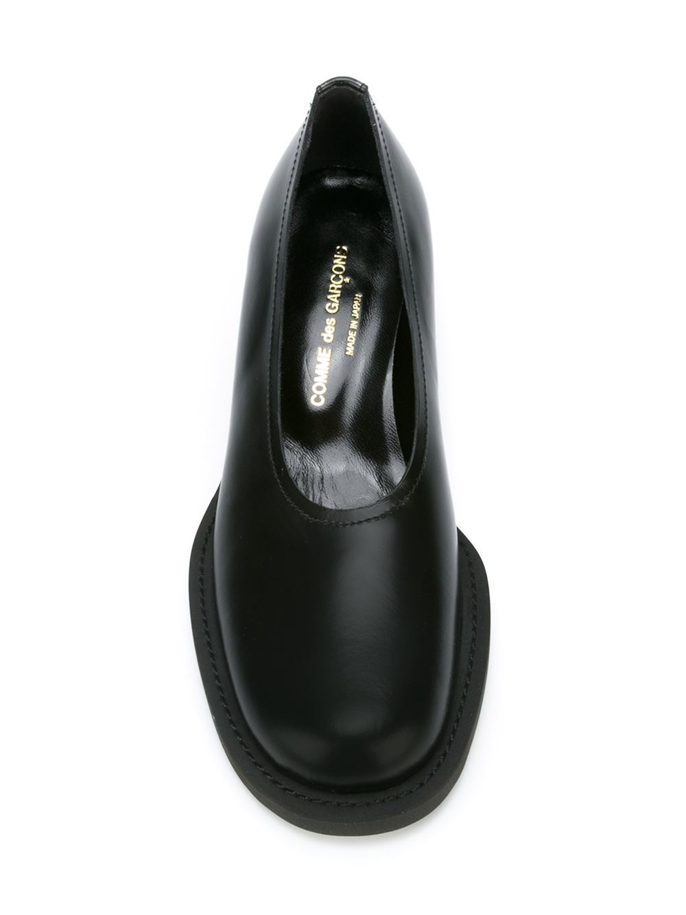 comme des garcons heels