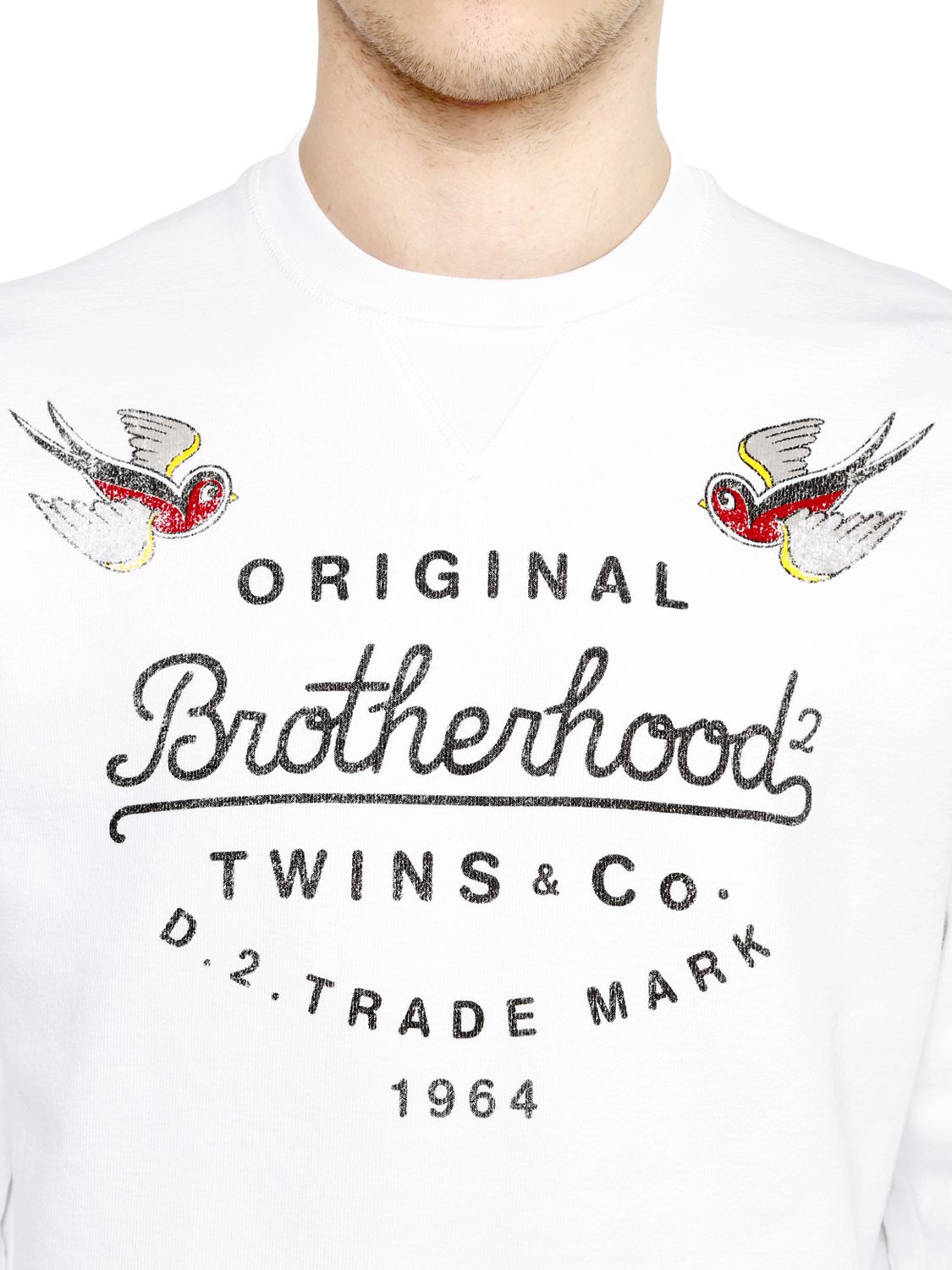dsquared bird sweatshirt