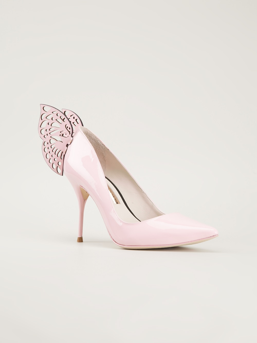pumps with butterfly wings