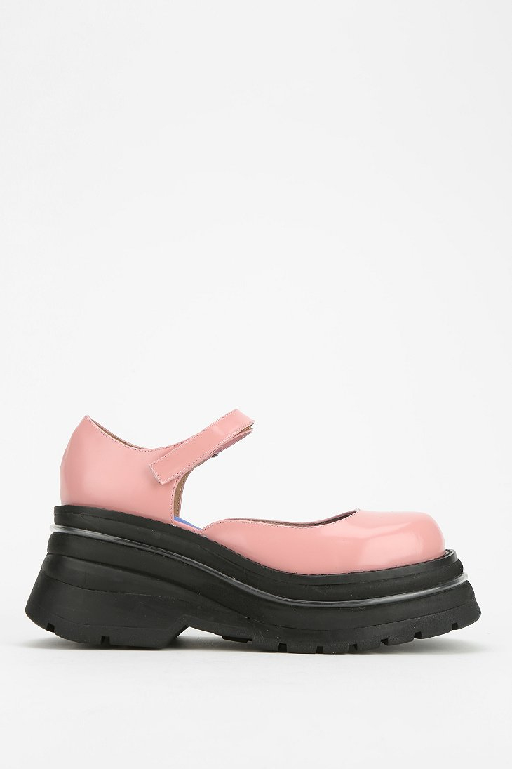 Jeffrey Campbell Courtney Mary Jane in Pink - Lyst