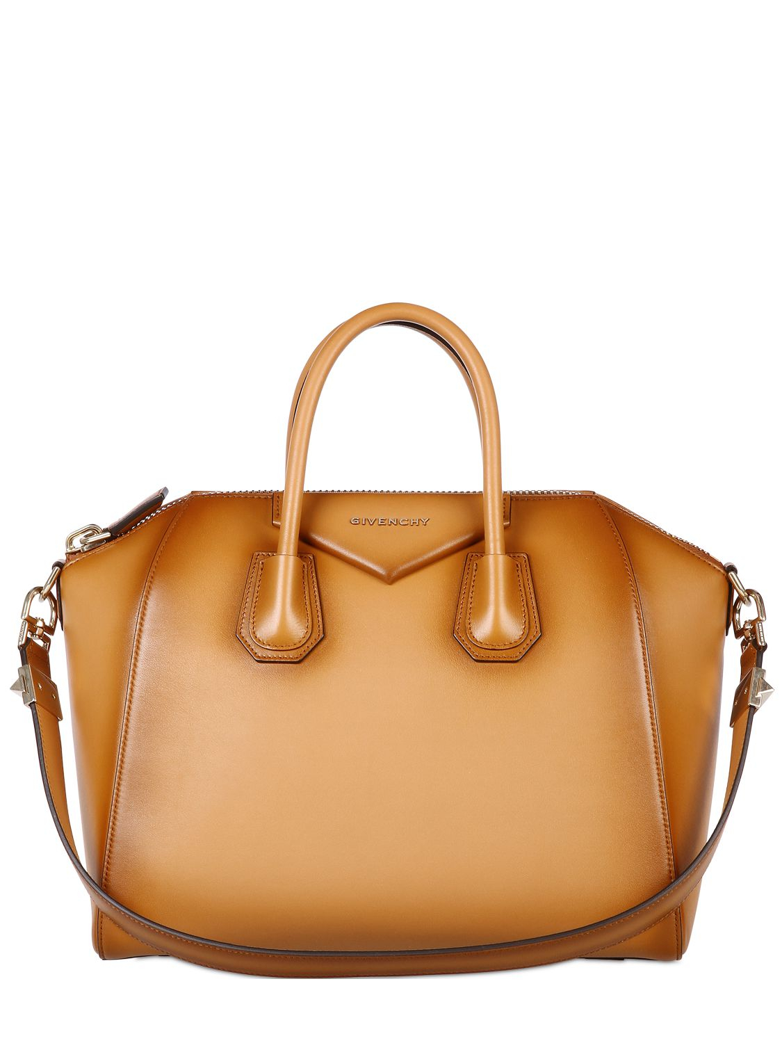 Givenchy Medium Antigona Vintage Leather Bag in Light Camel (Brown) Lyst