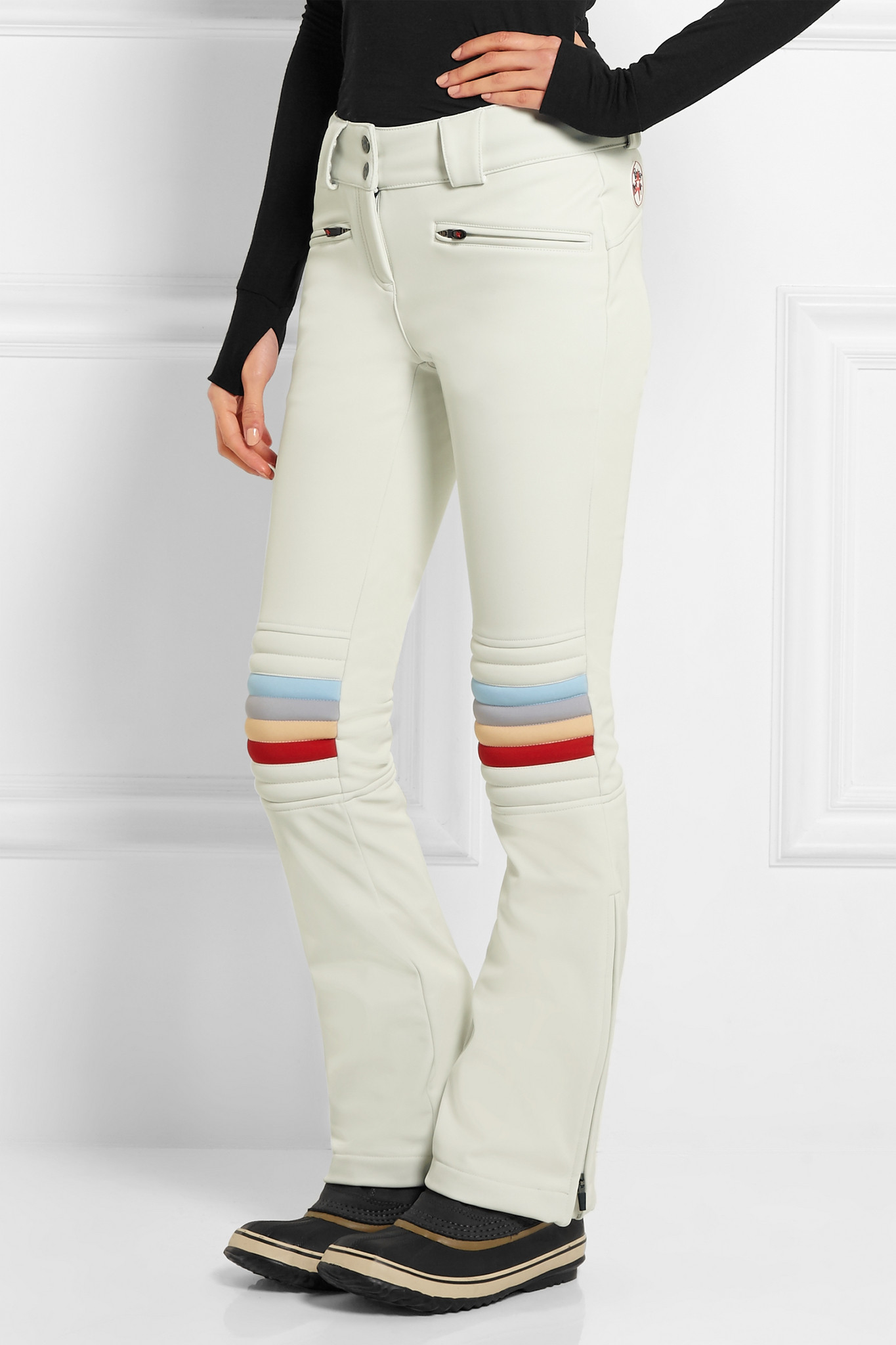 Perfect Moment Synthetic Aurora Flare Stretch-twill Ski Pants in White ...