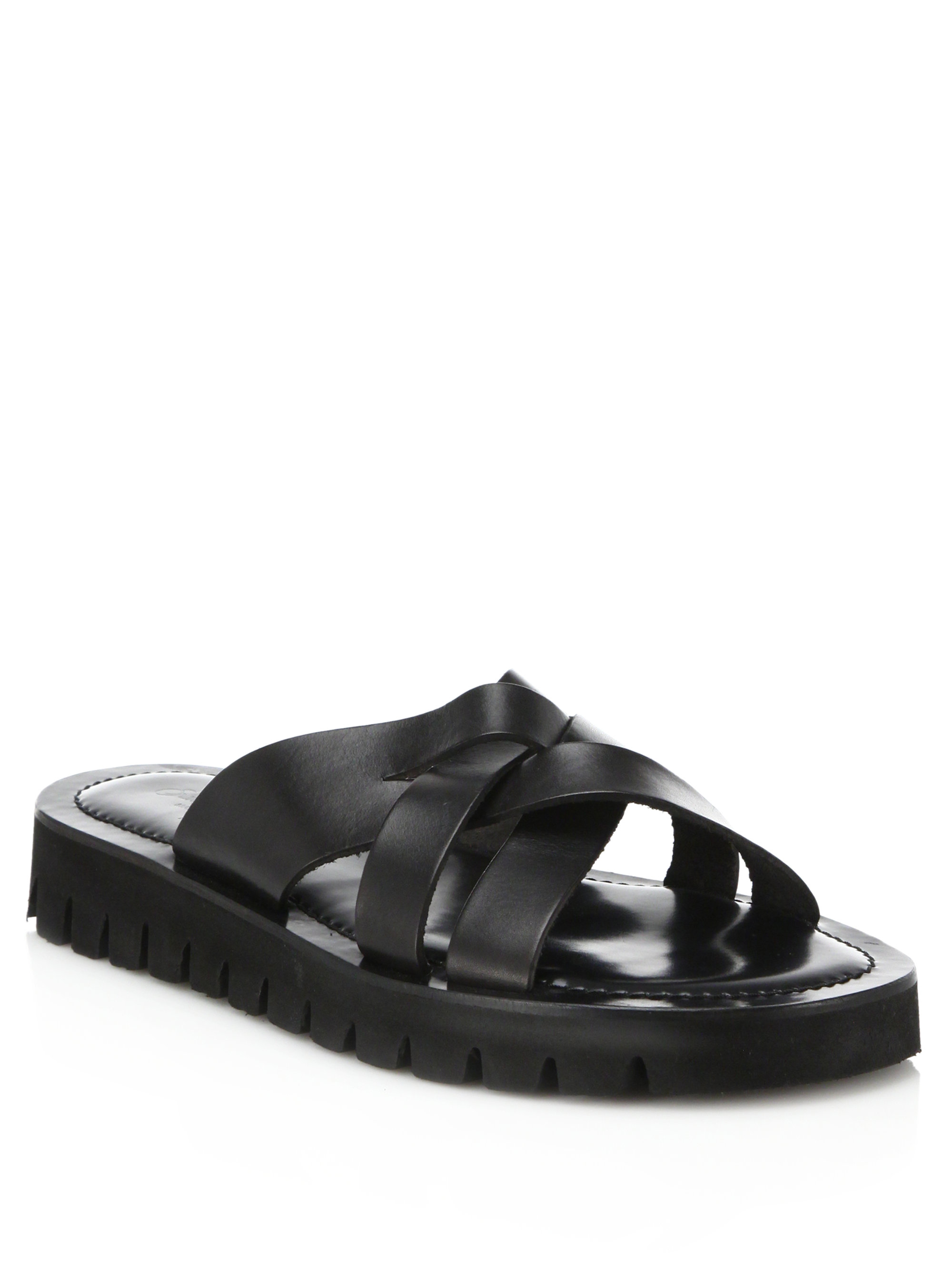men's gucci slides saks fifth avenue