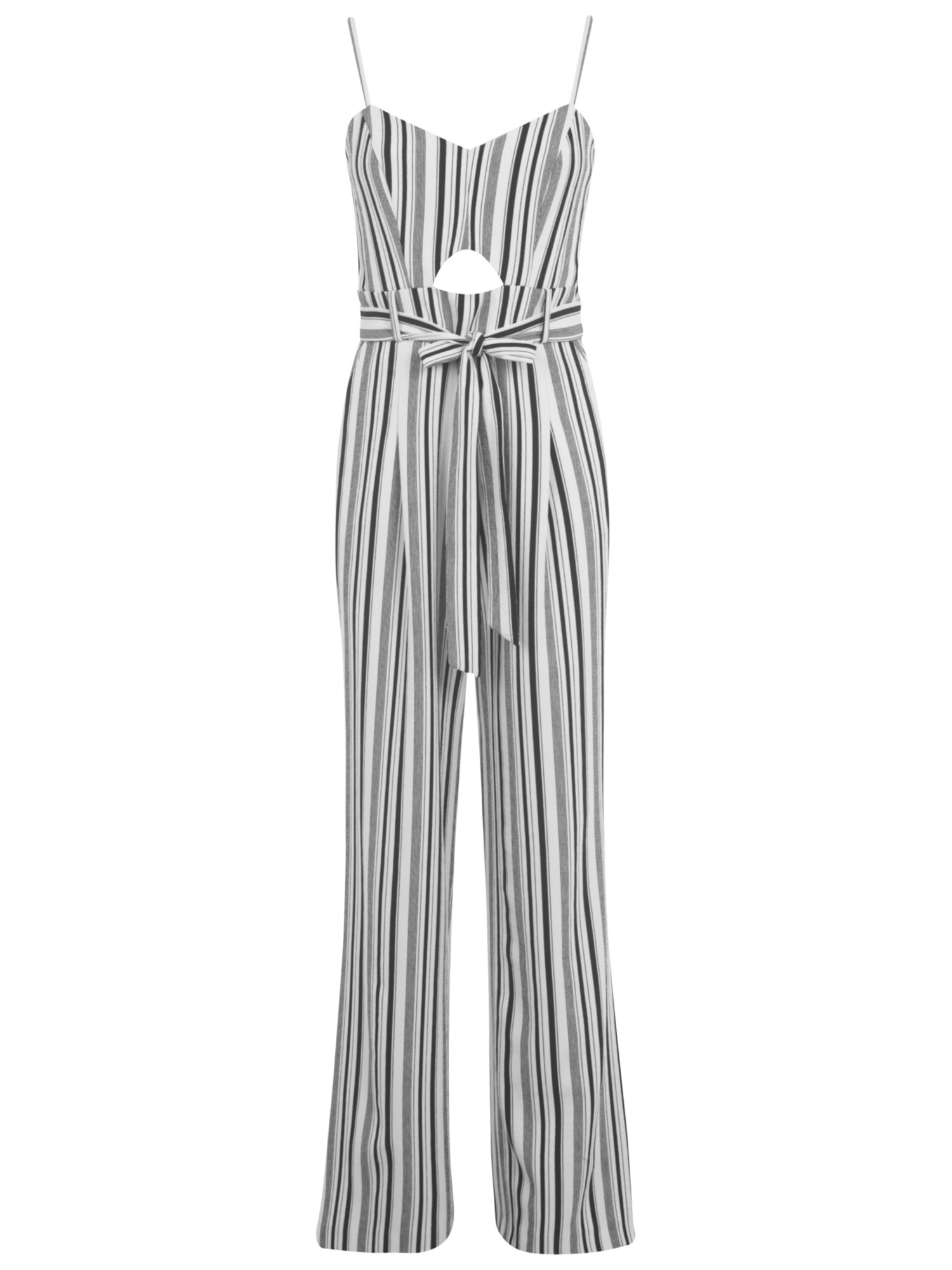 miss selfridge stripe jumpsuit