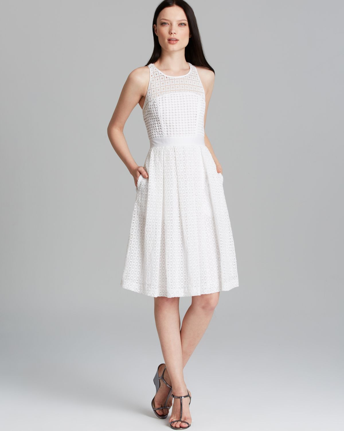 catherine malandrino white dress