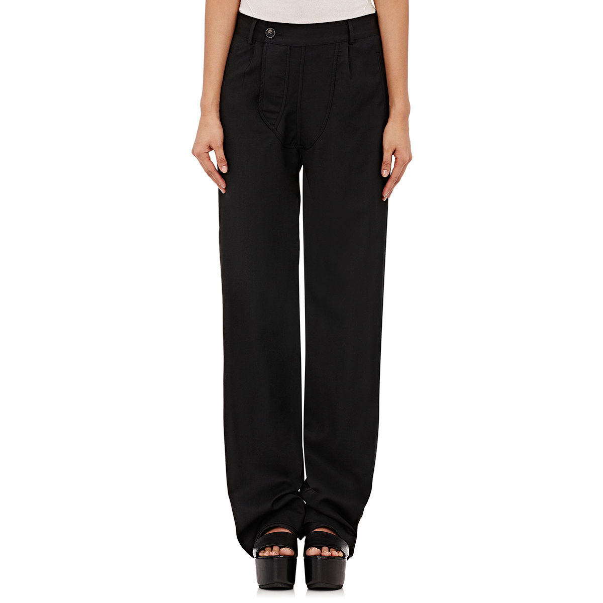 side snap pants womens