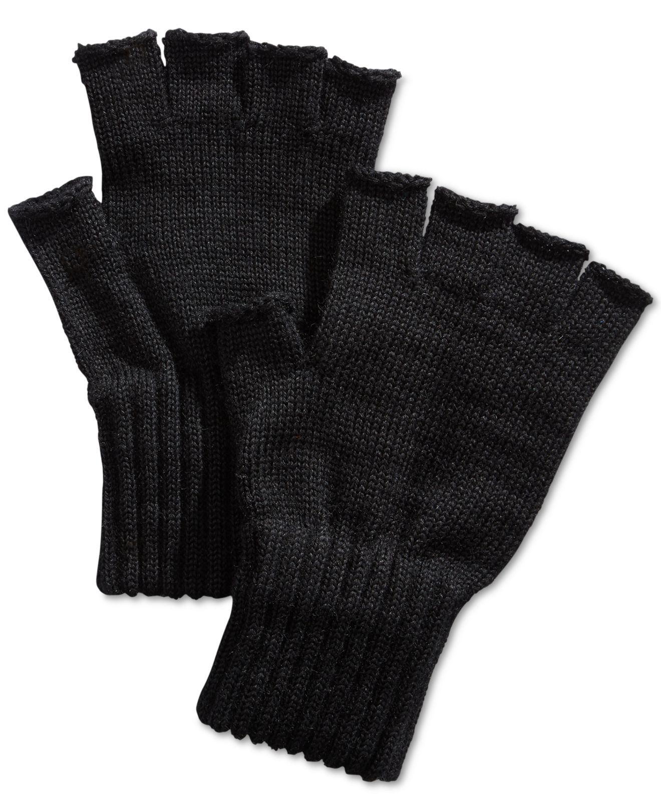 Lyst Barbour Wool Fingerless Gloves in Black for Men