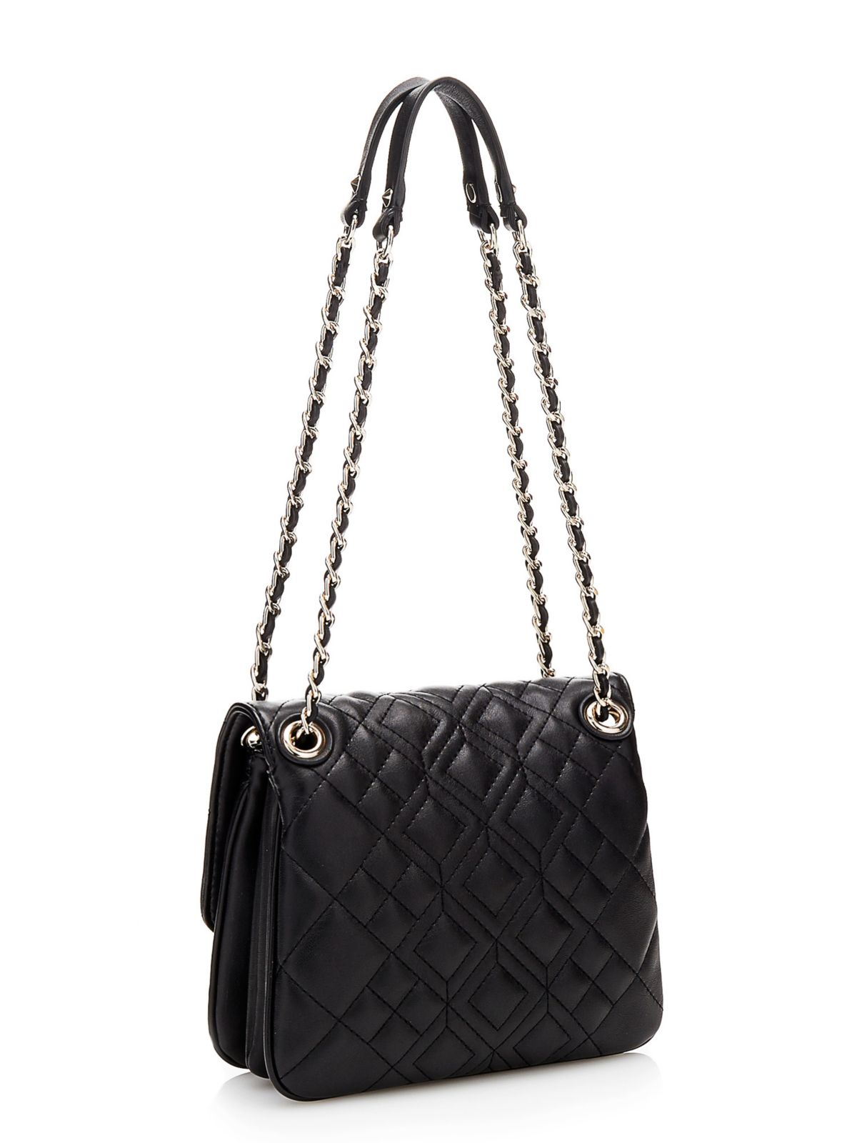 Guess Aliza Quilted Convertible Crossbody Bag in Black (black multi) | Lyst