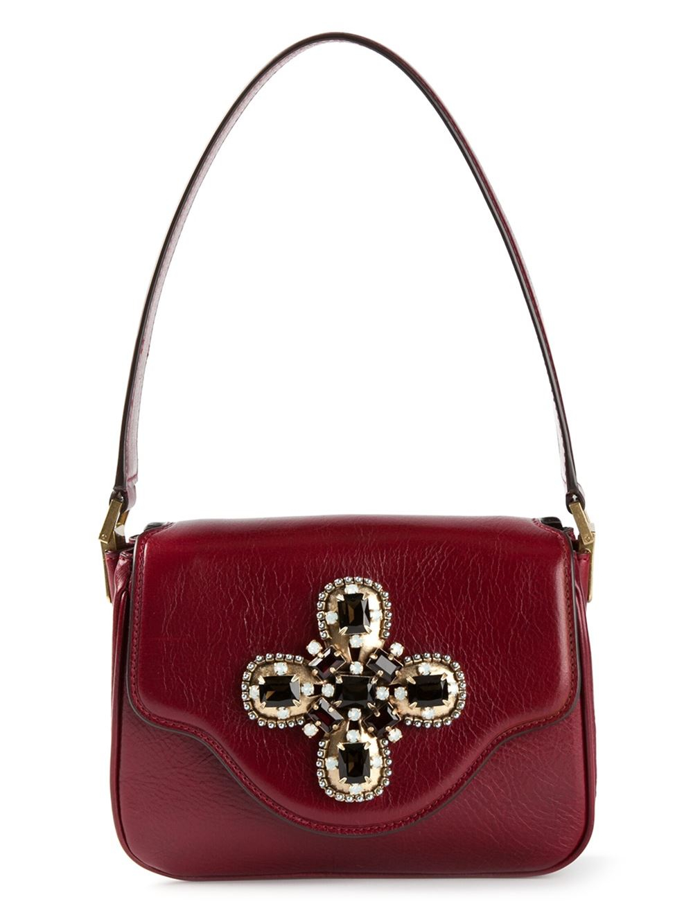 Tory Burch Small Flap Shoulder Bag in Red Lyst