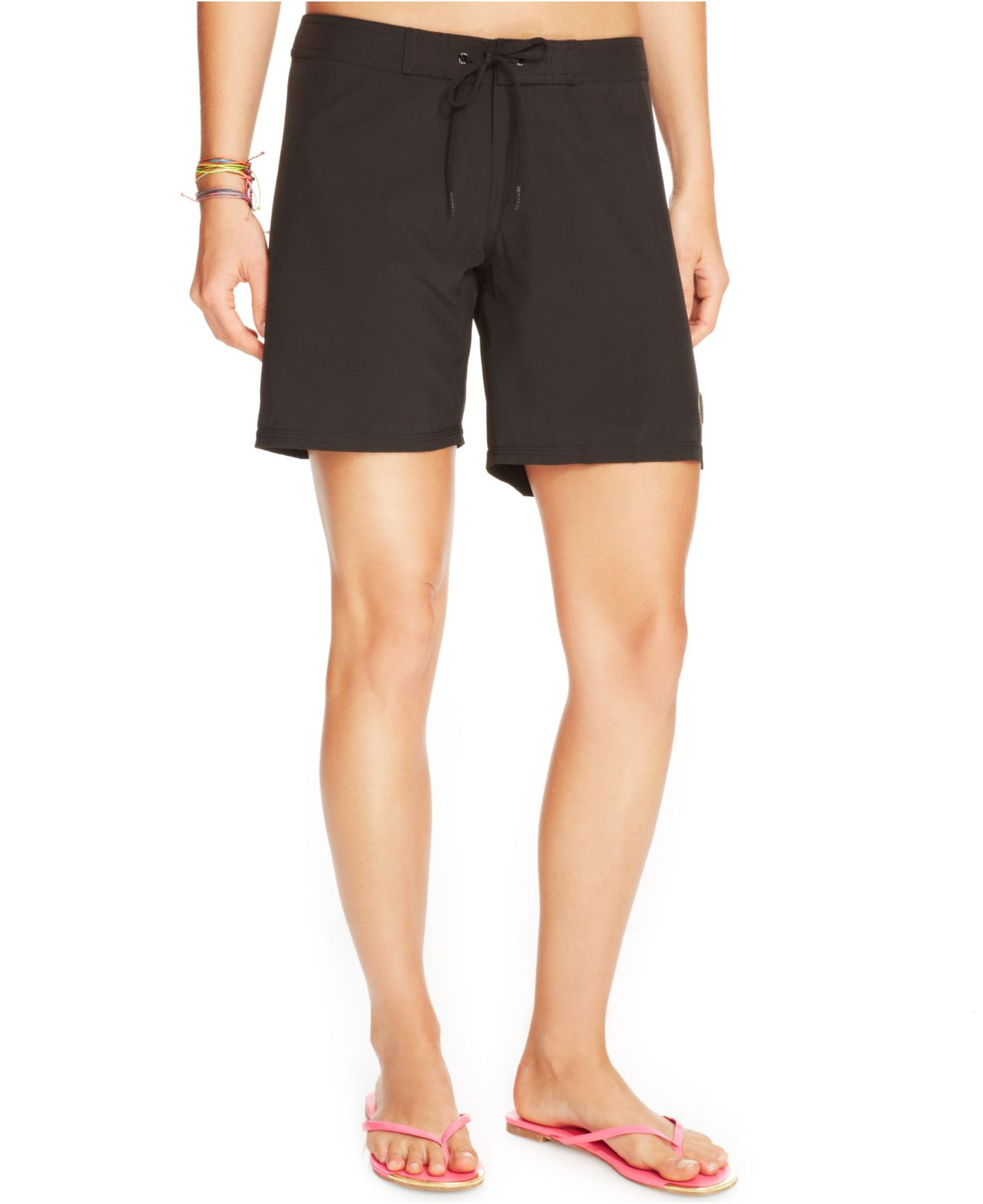 black board shorts