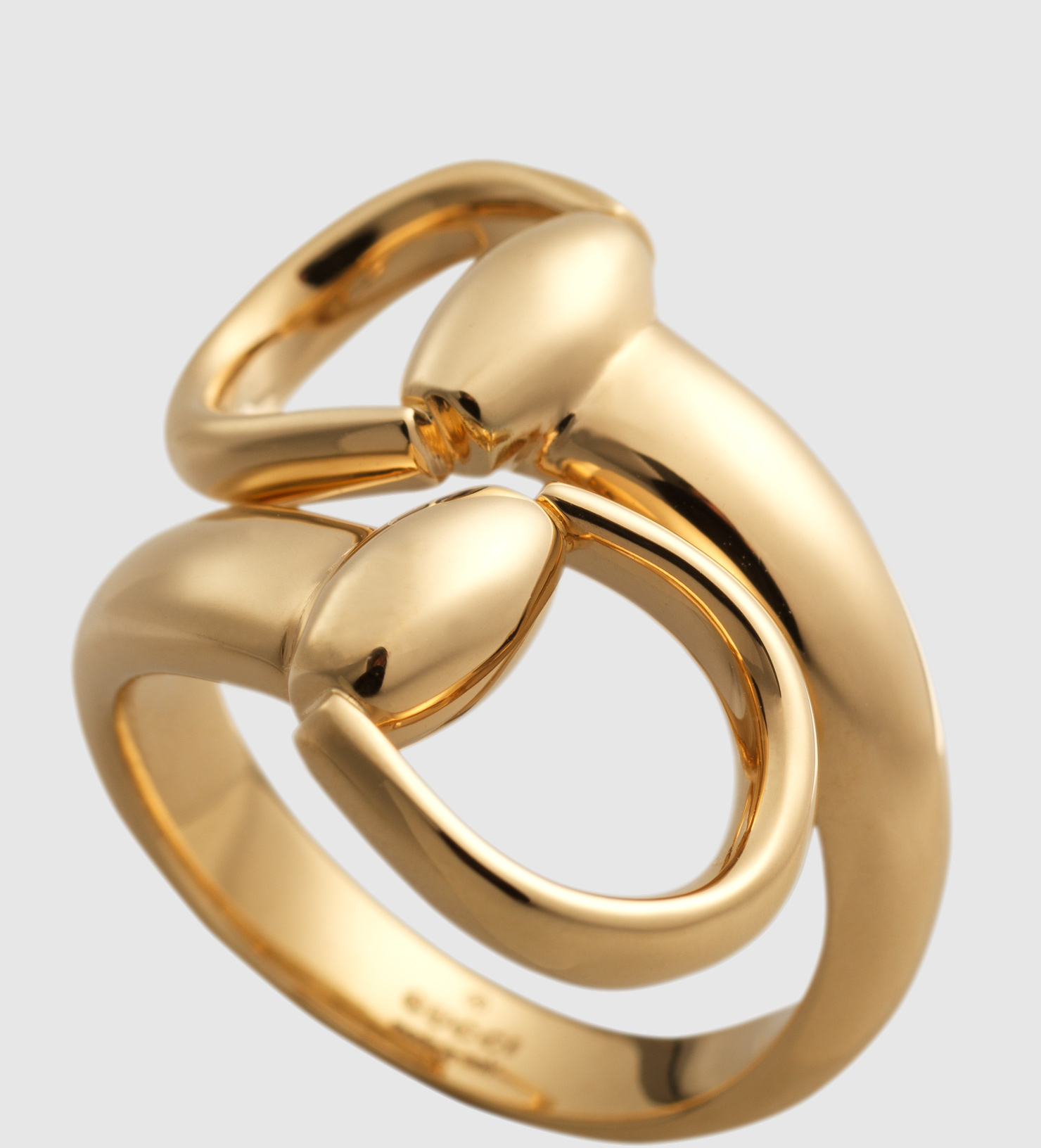 gucci horsebit ring white gold