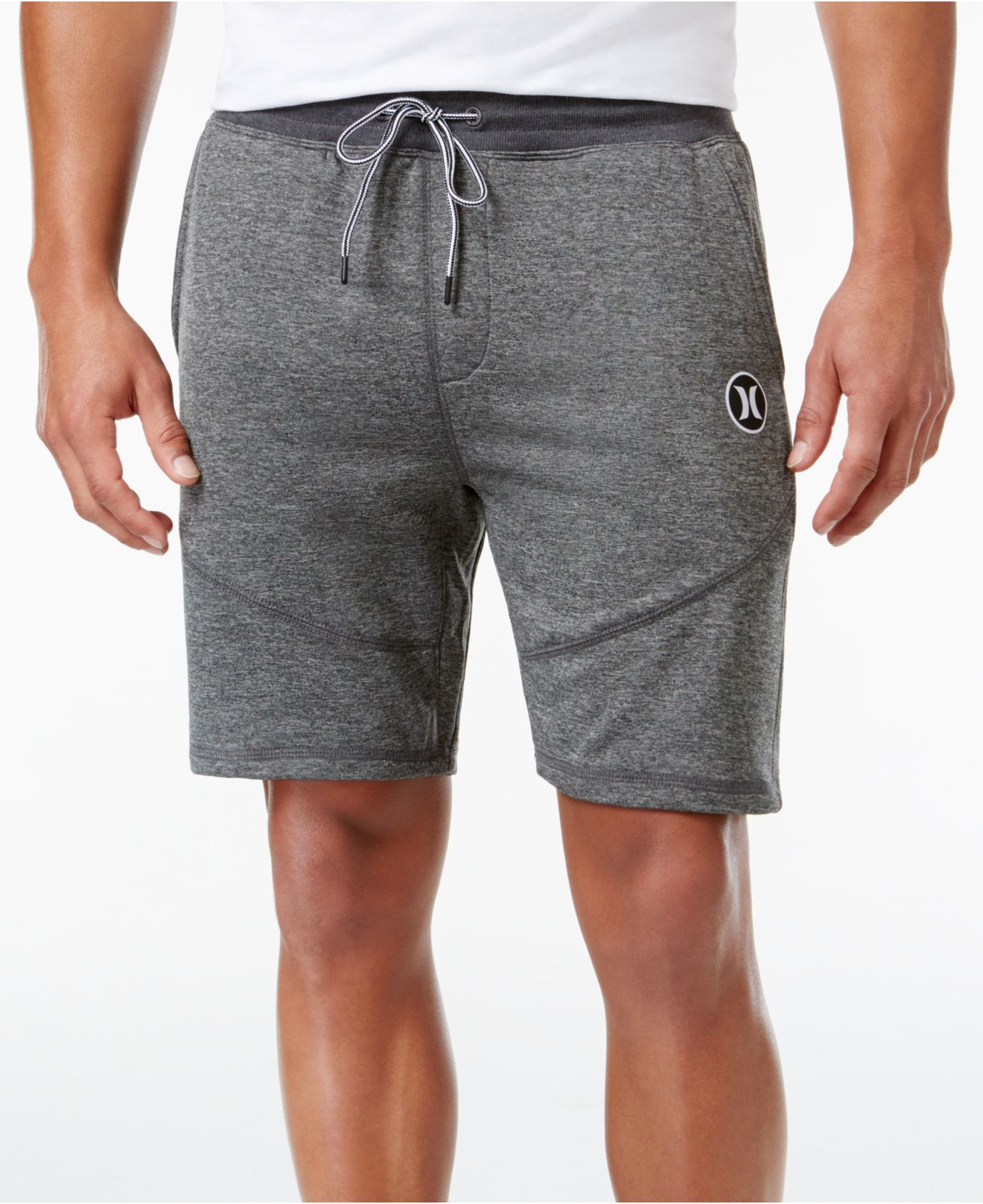 Hurley Men's Dri-fit Radiate Fleece Shorts in Charcoal Heather (Gray) for  Men - Lyst