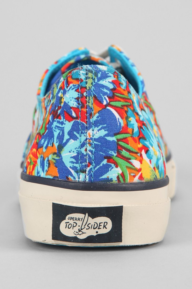 sperry floral sneakers