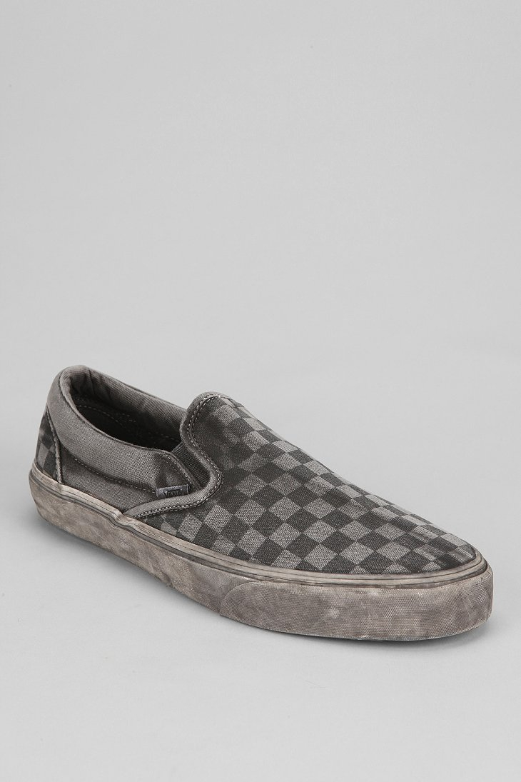 vans classic slip on washed