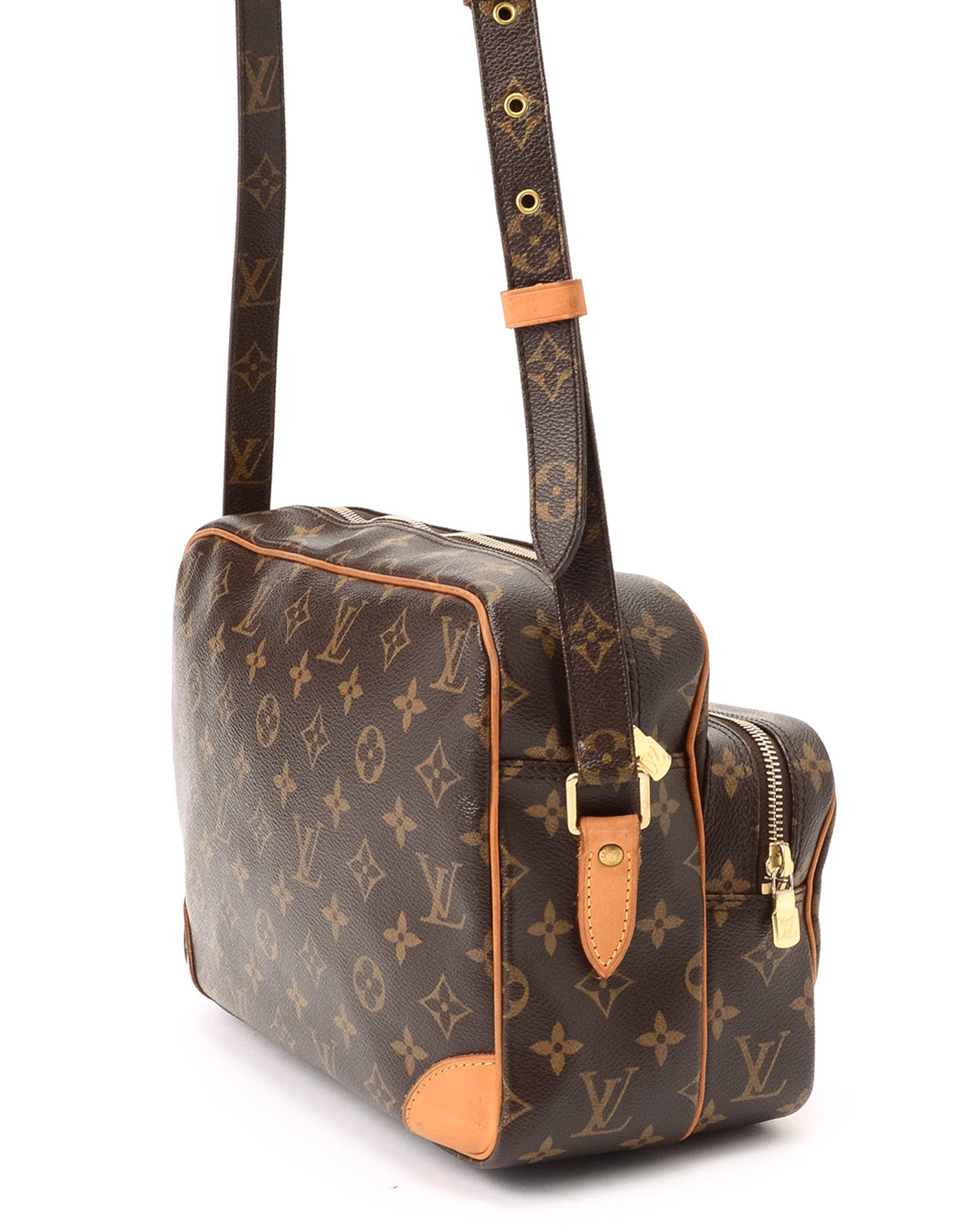 Louis vuitton Monogram Nil Shoulder Bag in Brown | Lyst