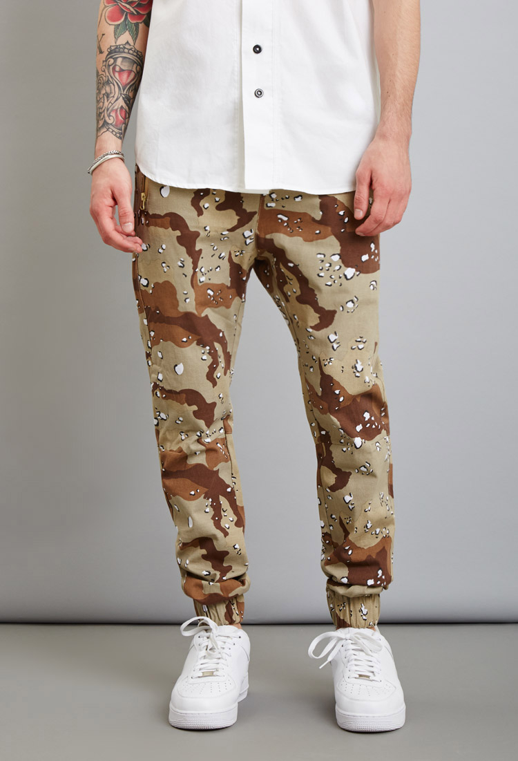 desert camo joggers