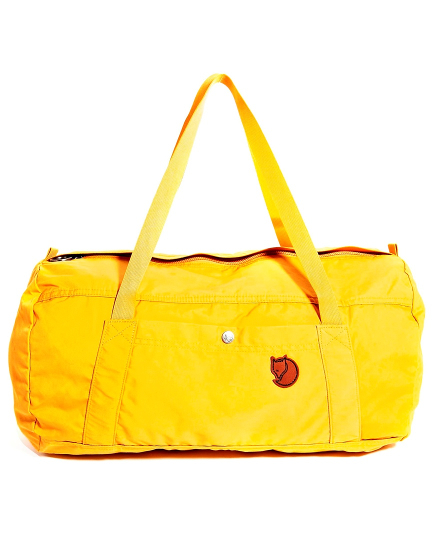 Lyst - Fjallraven No 5 Duffle Bag in Yellow for Men