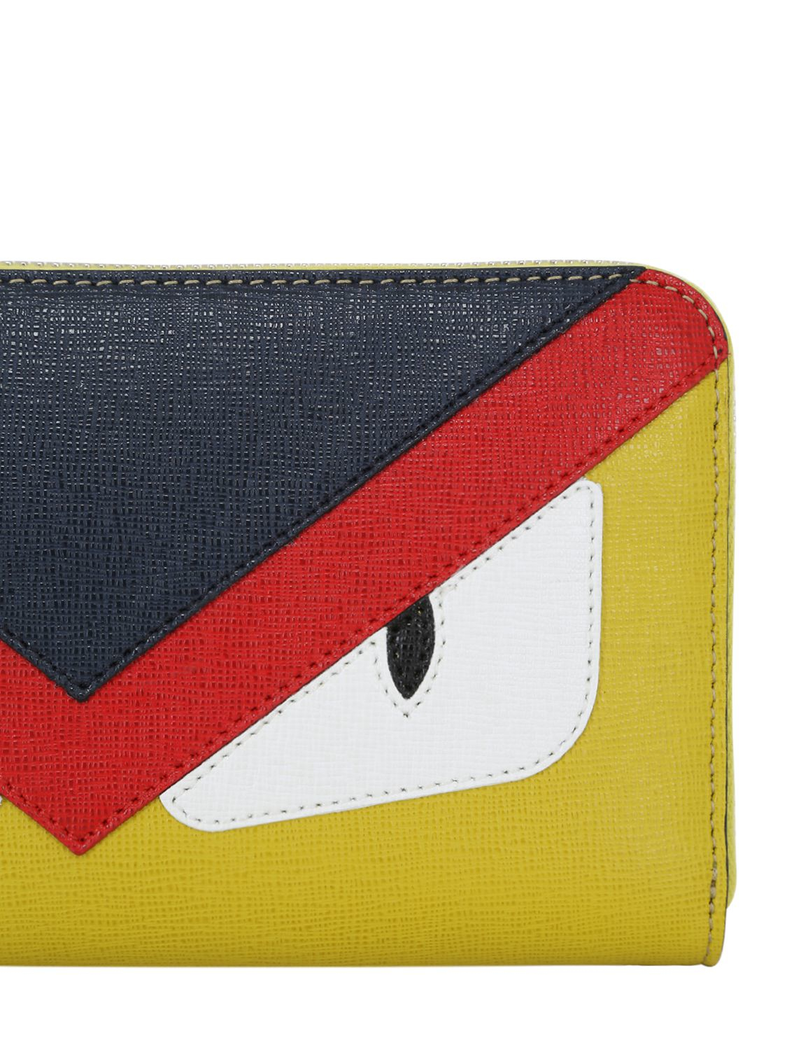 fendi zip around wallet