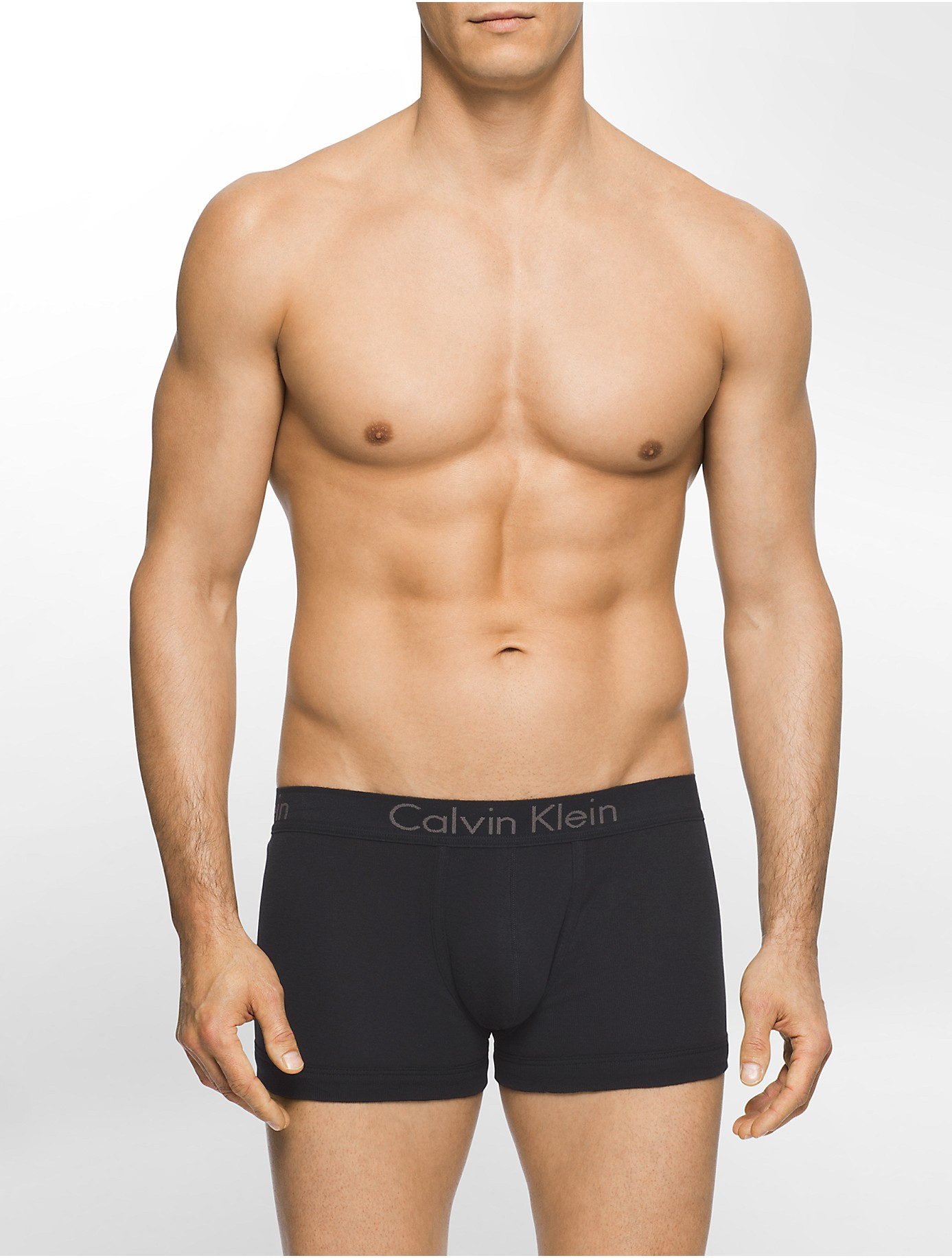 Calvin Klein Underwear Body Boost Trunk in Black for Men - Lyst