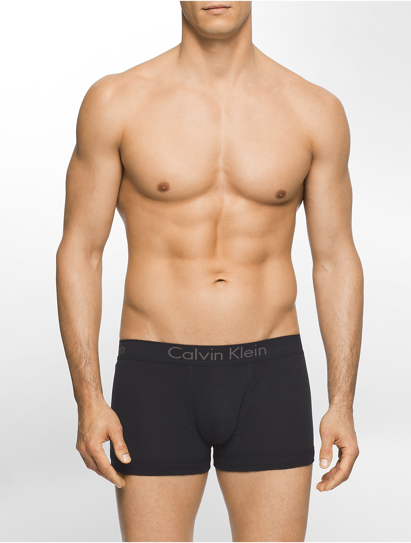 Calvin Klein Underwear Body Boost Trunk in Black for Men | Lyst